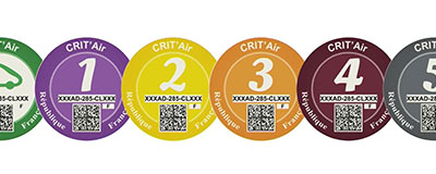 In Frankrijk ook een milieusticker voor buitenlandse kentekens