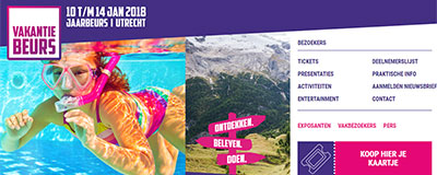 Winterse vakantievoorpret, vakantiebeurs 2018