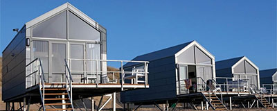 Een strandhuisje huren aan zee in Nederland?