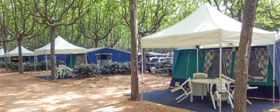 Luxe kamperen doe je voordelig in een bungalowtent!