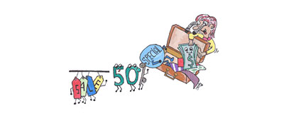 Kijken, kijken, dan kopen.