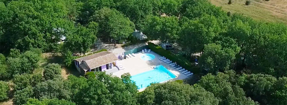 Kindervriendelijke camping op korte afstand van Mont Ventoux, Camping Les Truffières, Rhone Alpes Camping Les Truffières, Rhone Alpes