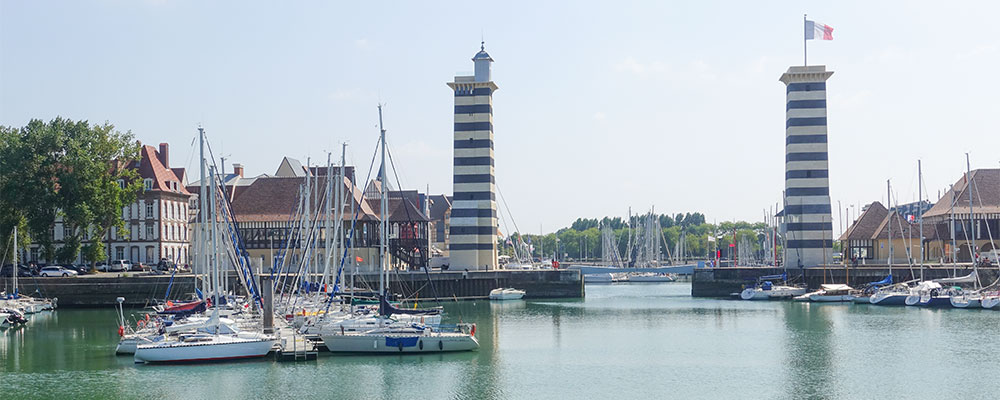 Normandië, Deauville een van de badplaatsen