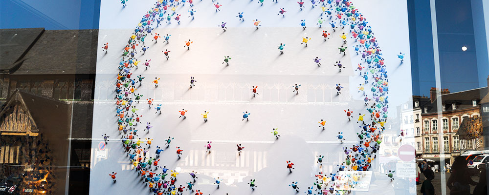 Inspiratie in Honfleur, kunstgalerie