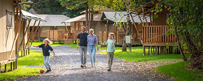 Glampen in de natuur, huur een safaritent of lodgetent