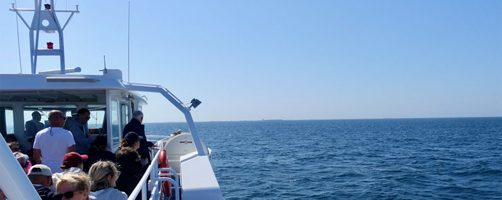 Met de boot naar Les îles Glénan