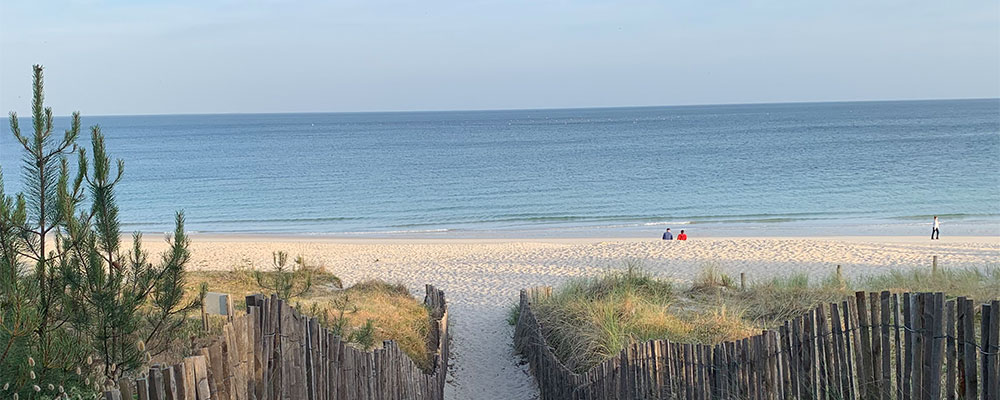 Vanaf camping Helles wandel je zo dit prachtige witte strand op
