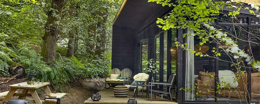 Buitenplaats Beekhuizen op de Veluwe, lente, zomer, winter en herfst
