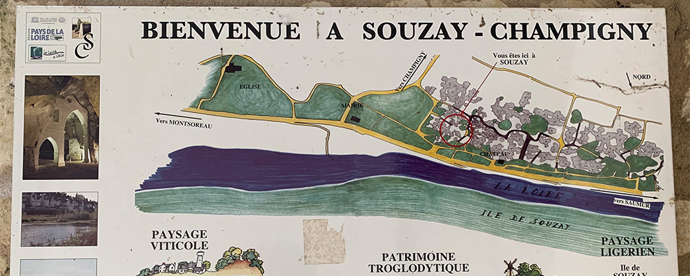 Fietsen langs de Loire, Souzay-Champigny