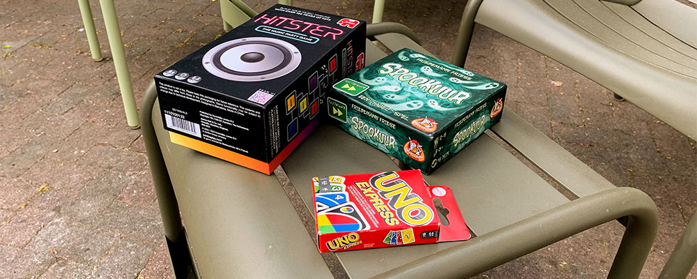 wordt het een spelletje op de camping