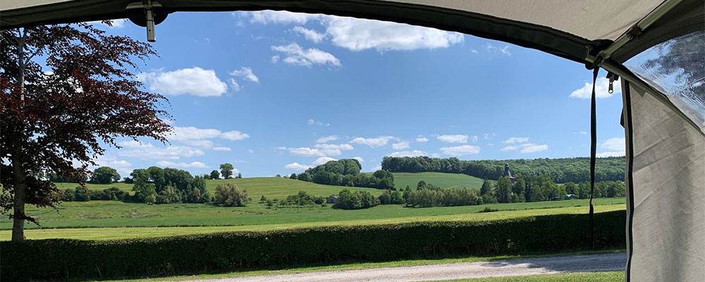 uitzicht van landschapscamping Alleleijn
