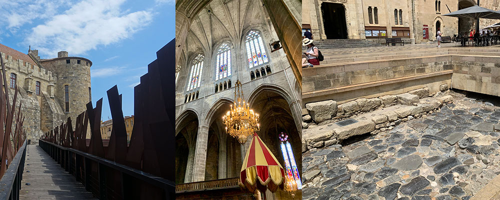 Interieur Kathedraal Saint Just et Saint Pasteur Narbonne en Via Domitia Interieur Kathedraal Saint Just et Saint Pasteur Narbonne en Via Domitia