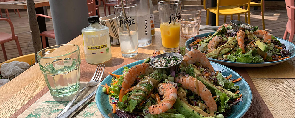 Een geweldige lunch bij restaurant L Een geweldige lunch bij restaurant L