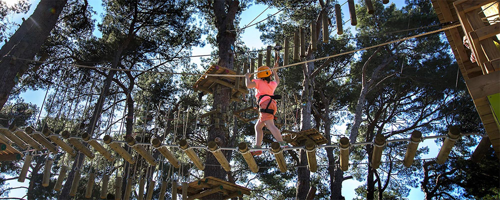 Adventure park op camping Bi Village Adventure park op camping Bi Village