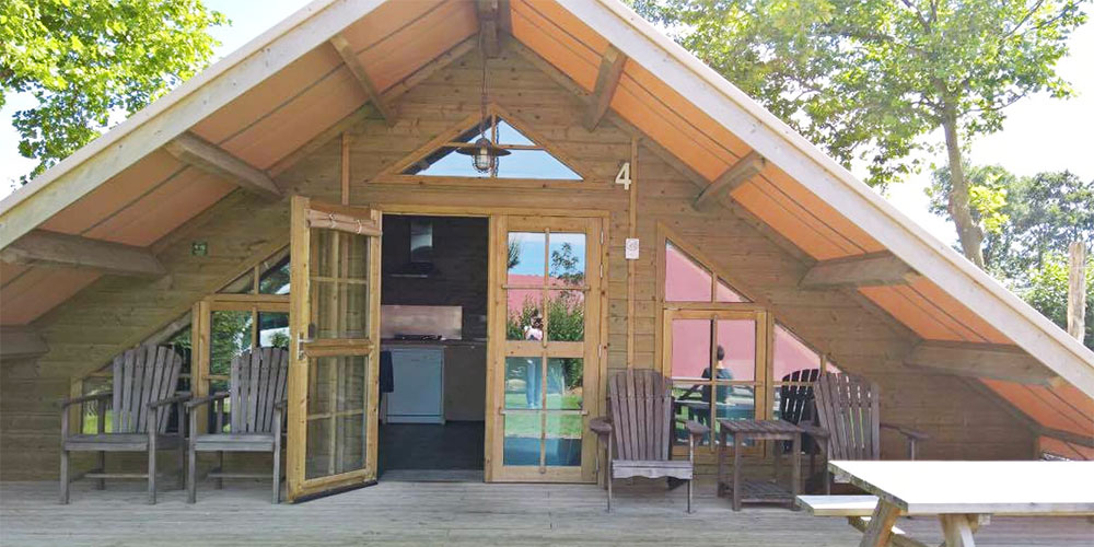 DeltaTent op Ardoer camping De Pekelinge