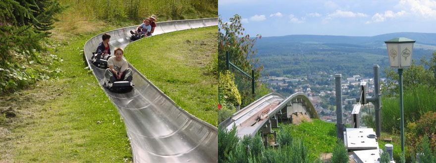Rodelbaan bij Warsberg Rodelbaan bij Warsberg