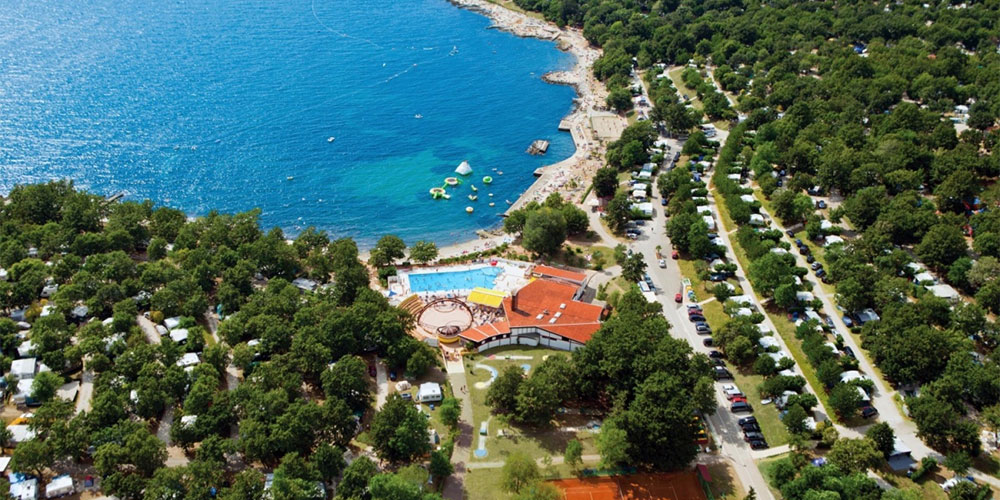 Bijela Uvala een groot glampingpark, vol waterpret