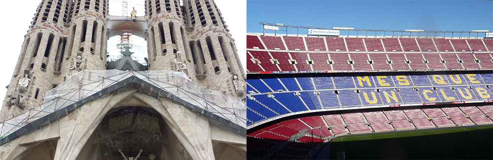 Citytrip Barcelona vanaf de camping Citytrip Barcelona vanaf de camping