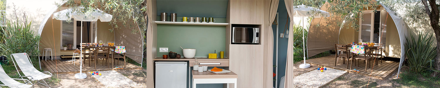 De Coco Suite op camping Weekend De Coco Suite op camping Weekend