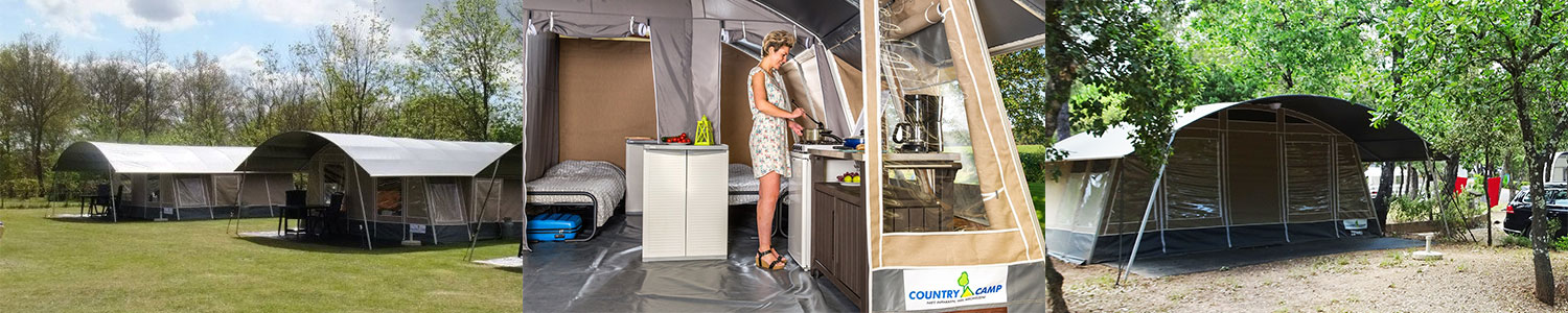 De CountryCamp tenten