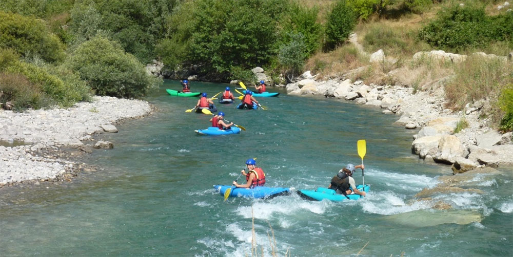 Kano varen op de Verdon Kano varen op de Verdon
