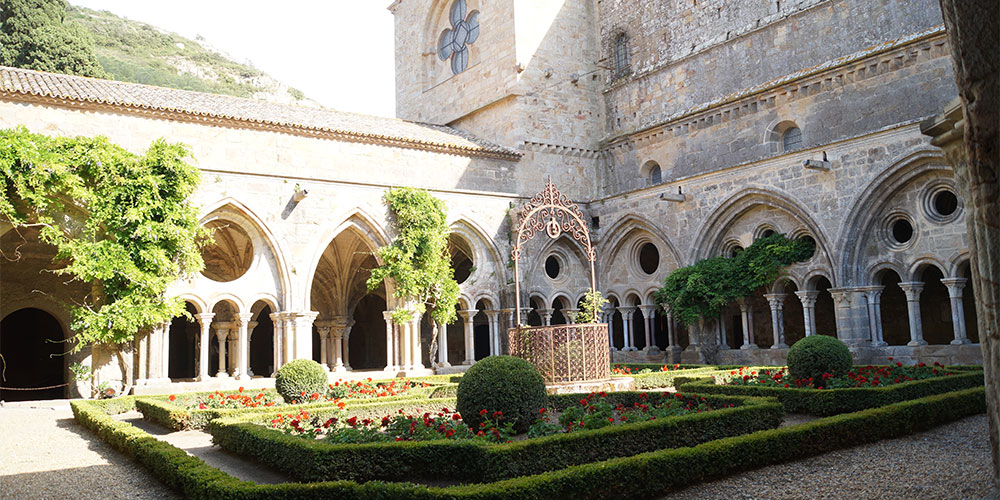 Abbaye de Fontfroide - kloostervierkant