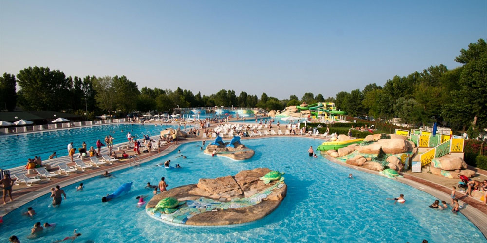 Wat een waterpark, spelen en spetteren op Marina di Venezia