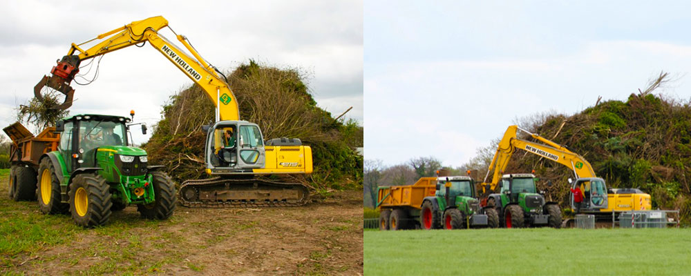 Het bouwen van een boake in Twente