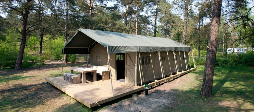 Safaritenten midden in de natuur