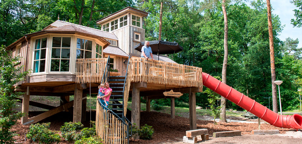 4-persoons Tree House van Landal Greenparks op Landal Miggelenberg