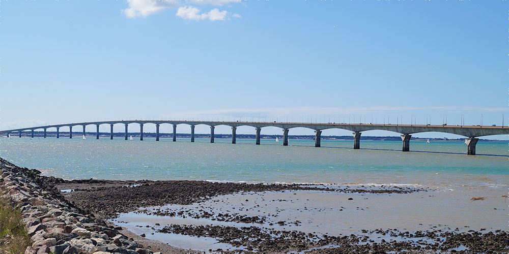 Brug richting Île de Ré