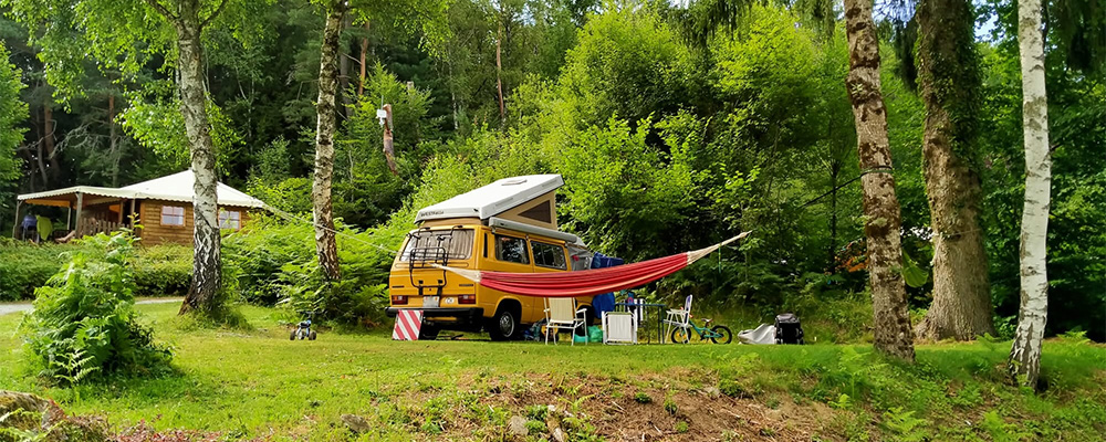 Staanplaats en accommodatie op Chantegril