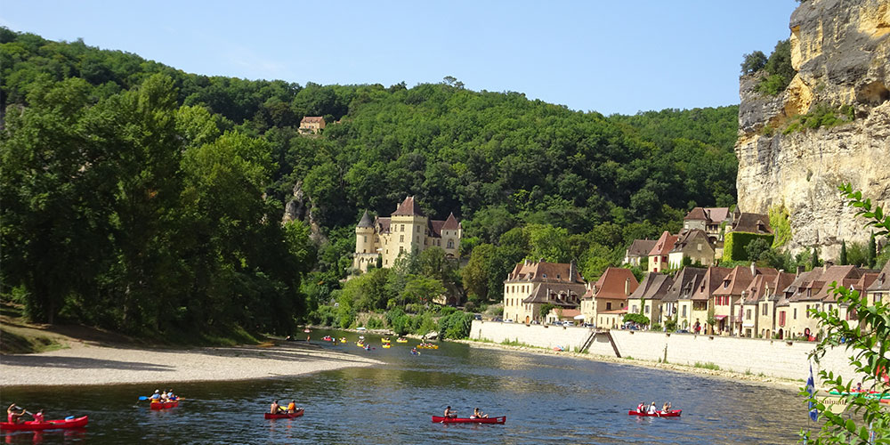 La Roque Gageac, de Dordogne op haar best