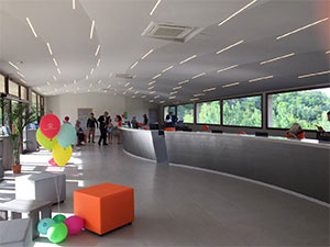 Inchecken camping Norcenni Inchecken camping Norcenni