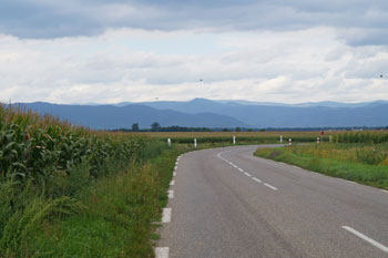 fietstocht naar Colmar