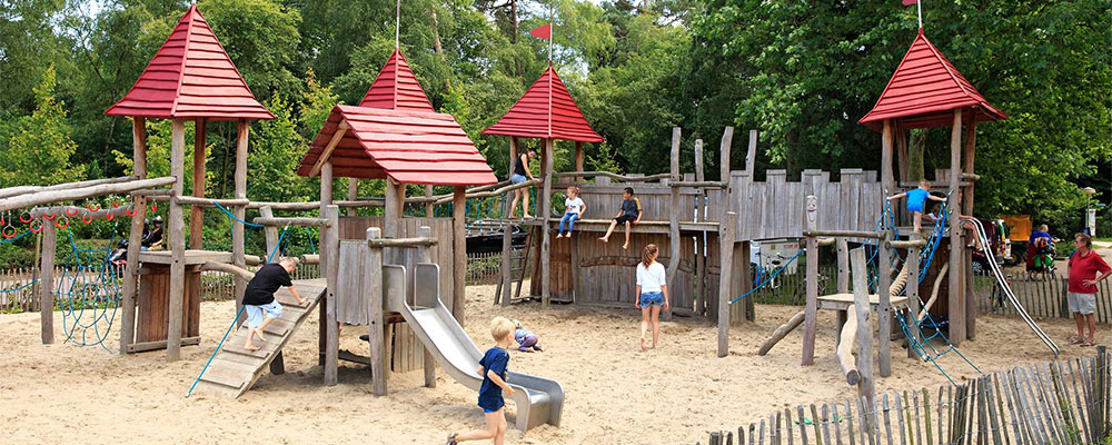 Ginkelduin Het speelkasteel op Ginkelduin