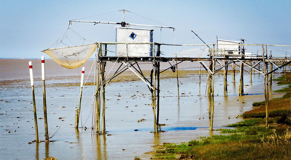 De zo typerende vissershuisjes voor Nouvelle Aquitaine, Les Cabanes a Carrelet