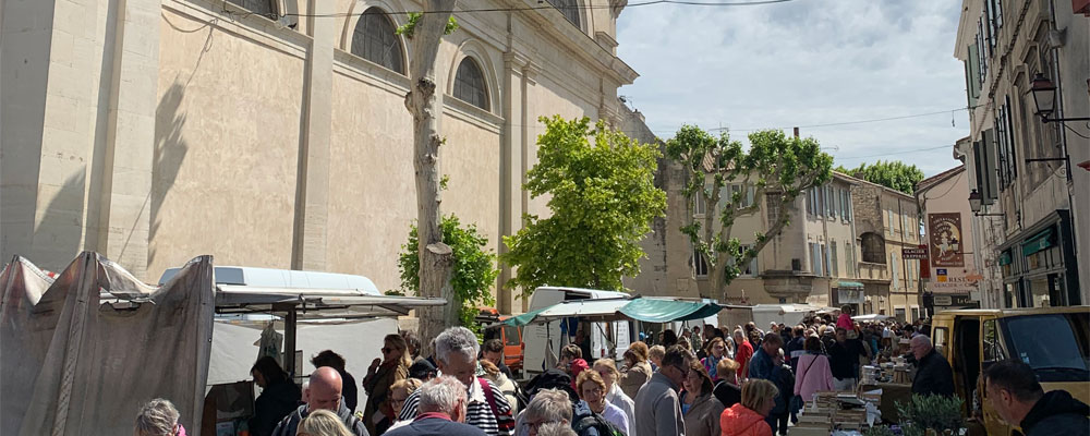 Markt in Saint-Rémy de Provence Markt in Saint-Rémy de Provence