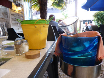 Mosselen met frites in Coulon