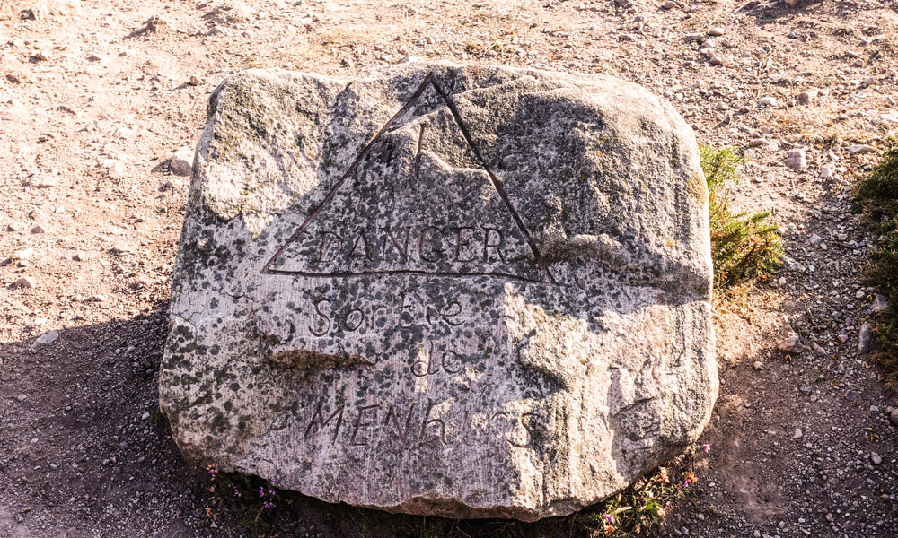 Sortie des Menhirs Sortie des Menhirs