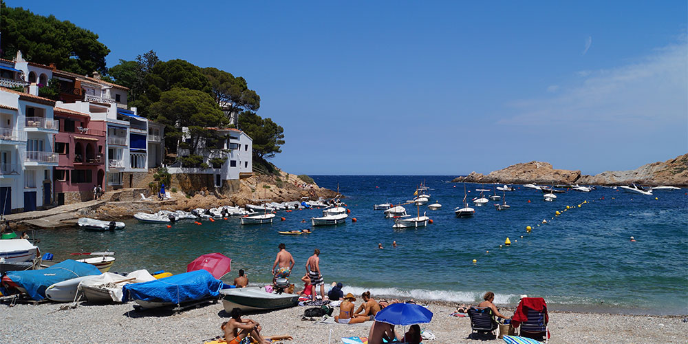 Strandjes bij Begur Strandjes bij Begur