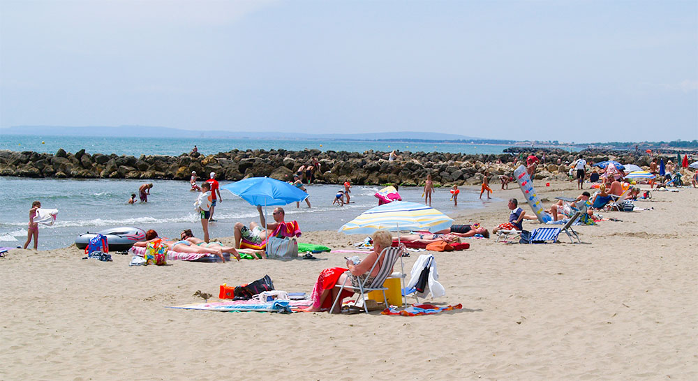 Strand Languedoc, Vias Plage