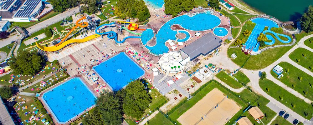 Terme Catez, luxe kamperen in een SunLodge Logeren in een SunLodge op Terme Catez, glampen in Slovenië