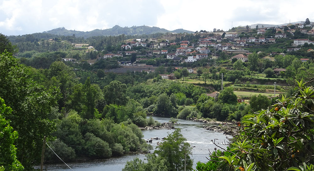 Uitzicht vanaf Amarante Uitzicht vanaf Amarante