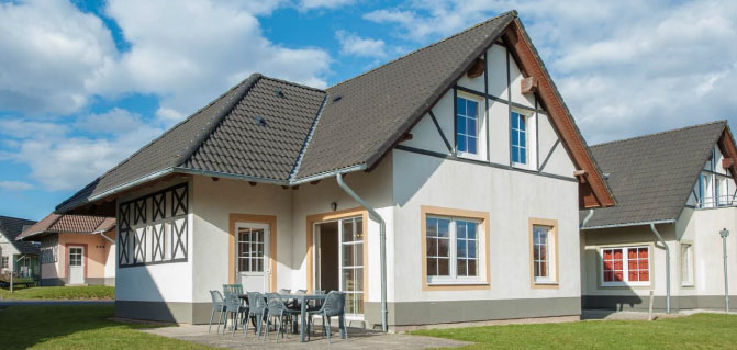 Restylede vakwerkhuizen op vakantiepark Cochem Nieuw ingerichte vakantiehuizen Feriensersort Cochem