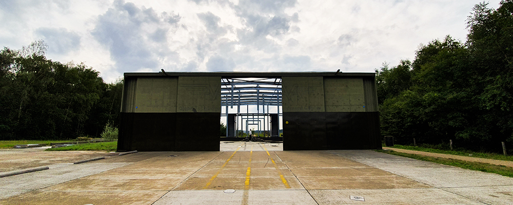 Een mooi plekje om te bezoeken, het verlaten vliegveld van Twenthe Het verlaten vliegveld Twenthe