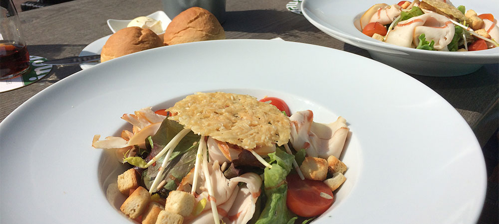 Voorgerecht Happen en Trappen, restaurant Riche in Boxmeer Voorgerecht Happen en Trappen, restaurant Riche in Boxmeer