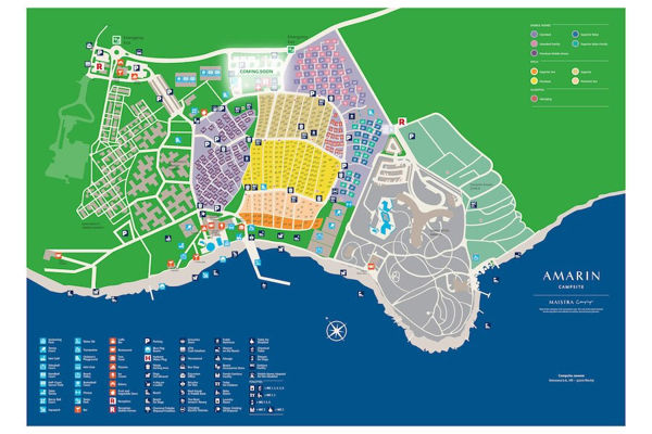 Plattegrond van Amarin
