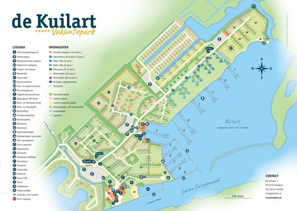 Plattegrond van De Kuilart