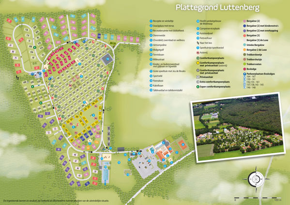 Plattegrond van De Luttenberg